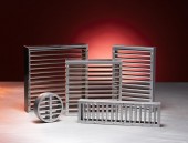 Fire and smoke transfer grilles